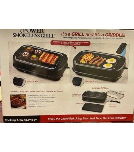 Power XL Smokeless Electric Grill and Griddle Plate. 80units. EXW Los Angeles